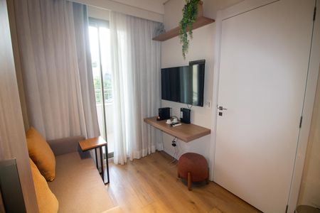 Studio para alugar com 33m², 1 quarto e sem vaga Studio para alugar com 33m², 1 quarto e sem vagaSala