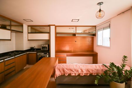 Sala de apartamento para alugar com 1 quarto, 37m² em Jardim Taquaral, São Paulo