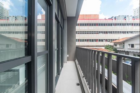 Apartamento para alugar com 40m², 1 quarto e sem vagaVaranda