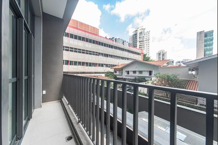Varanda de apartamento à venda com 1 quarto, 40m² em Santo Amaro, São Paulo