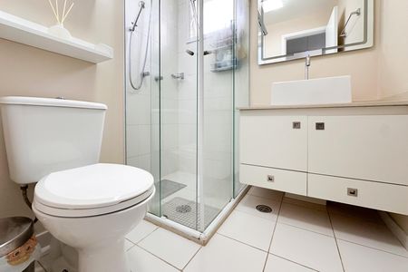 Apartamento para alugar com 85m², 3 quartos e 2 vagas Apartamento para alugar com 85m², 3 quartos e 2 vagasBanheiro da Suíte