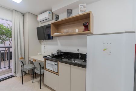 Studio para alugar com 18m², 1 quarto e sem vaga Studio para alugar com 18m², 1 quarto e sem vagaCozinha
