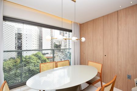 sala de jantar de apartamento para alugar com 2 quartos, 70m² em Jardins, São Paulo