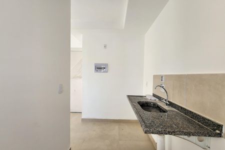 Cozinha de apartamento à venda com 2 quartos, 45m² em Santo Cristo, Rio de Janeiro