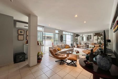 Sala  de apartamento à venda com 3 quartos, 248m² em Leblon, Rio de Janeiro
