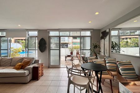Sala  de apartamento à venda com 3 quartos, 248m² em Leblon, Rio de Janeiro