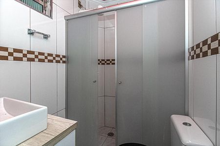 banheiro social_1 de apartamento à venda com 1 quarto, 30m² em Vila Guarani, São Paulo
