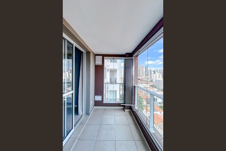 Varanda de apartamento à venda com 1 quarto, 50m² em Vila Gomes Cardim, São Paulo