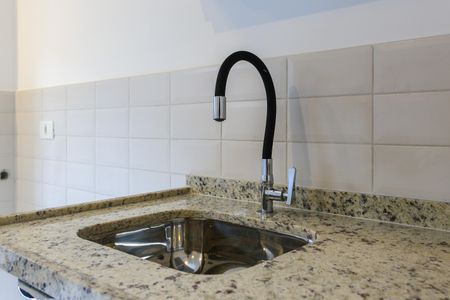 Cozinha de apartamento para alugar com 1 quarto, 29m² em Vila Andrade, São Paulo