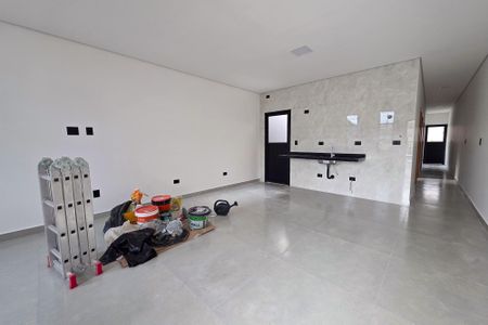 Sala de casa à venda com 3 quartos, 150m² em Jardim Santo Alberto, Santo André