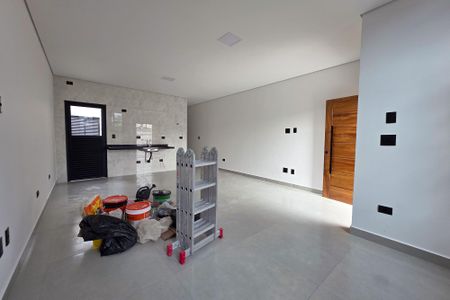 Sala de casa à venda com 3 quartos, 150m² em Jardim Santo Alberto, Santo André