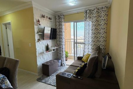 Sala de apartamento para alugar com 2 quartos, 43m² em Jardim Record, Taboão da Serra