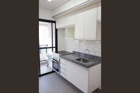 Cozinha de apartamento para alugar com 1 quarto, 25m² em Centro, Osasco