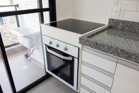 Cozinha de apartamento para alugar com 1 quarto, 25m² em Centro, Osasco