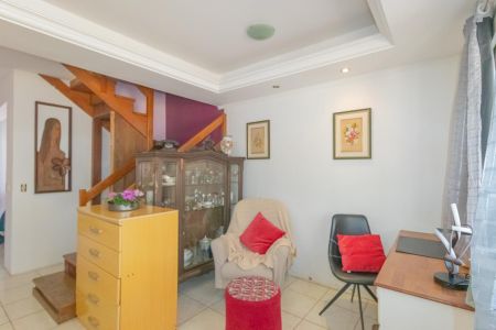Sala de casa de condomínio à venda com 3 quartos, 89m² em Rio Branco, Canoas