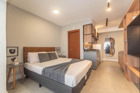 Studio para alugar com 25m², 1 quarto e sem vagaQuarto
