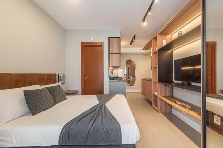 Studio para alugar com 25m², 1 quarto e sem vagaQuarto