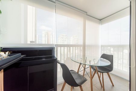 Studio para alugar com 25m², 1 quarto e sem vagaQuarto - Varanda