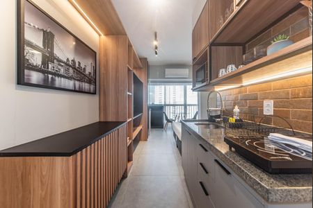 Studio para alugar com 25m², 1 quarto e sem vagaCozinha