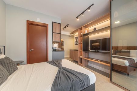Studio para alugar com 25m², 1 quarto e sem vagaQuarto