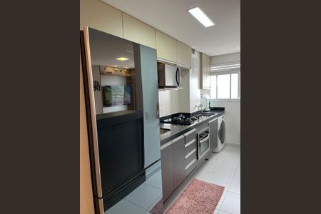Cozinha de apartamento à venda com 2 quartos, 48m² em Vila Joao Basso, São Bernardo do Campo