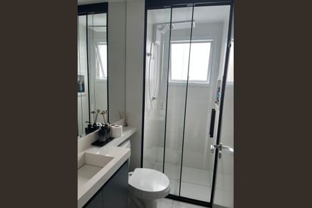 Banheiro  de apartamento à venda com 2 quartos, 48m² em Vila Joao Basso, São Bernardo do Campo