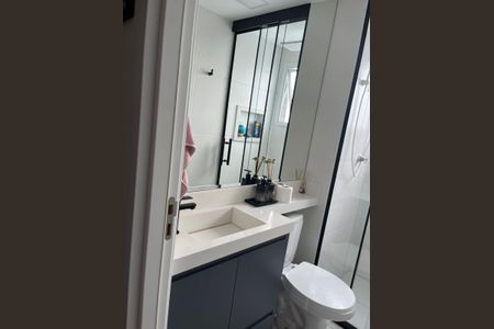 Banheiro  de apartamento à venda com 2 quartos, 48m² em Vila Joao Basso, São Bernardo do Campo