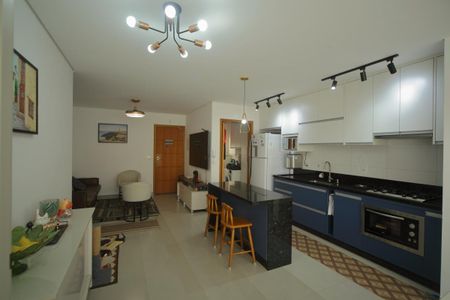 Sala/cozinha - Living  de apartamento à venda com 3 quartos, 82m² em Paulicéia, São Bernardo do Campo