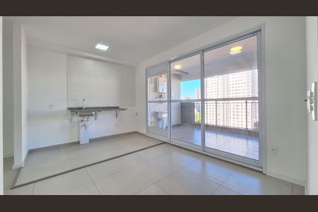 Sala/Cozinha de apartamento para alugar com 2 quartos, 53m² em Barra Funda, São Paulo