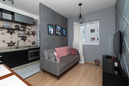 Apartamento à venda com 33m², 1 quarto e sem vagaSala