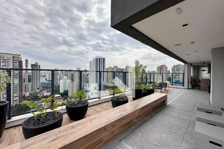 Studio para alugar com 23m², 1 quarto e sem vagaRooftop