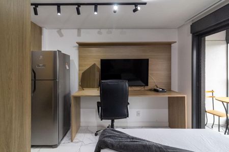 Studio para alugar com 23m², 1 quarto e sem vaga Studio para alugar com 23m², 1 quarto e sem vagaQuarto