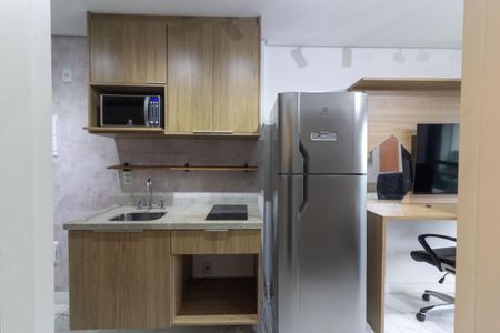 Studio para alugar com 23m², 1 quarto e sem vaga Studio para alugar com 23m², 1 quarto e sem vagaCozinha