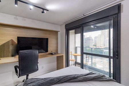 Studio para alugar com 23m², 1 quarto e sem vaga Studio para alugar com 23m², 1 quarto e sem vagaQuarto