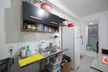 Apartamento para alugar com 35m², 2 quartos e sem vagaCozinha e Área de Serviço