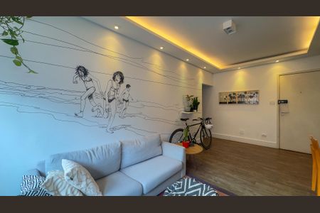 Sala de apartamento à venda com 2 quartos, 83m² em Jardim Francisco Mendes, São Paulo