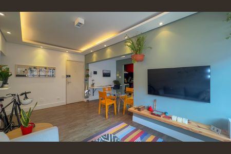 Sala de apartamento à venda com 2 quartos, 83m² em Jardim Francisco Mendes, São Paulo