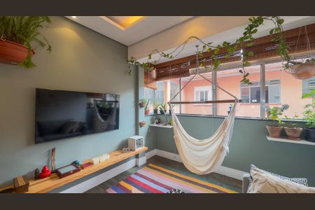 Sala de apartamento à venda com 2 quartos, 83m² em Jardim Francisco Mendes, São Paulo