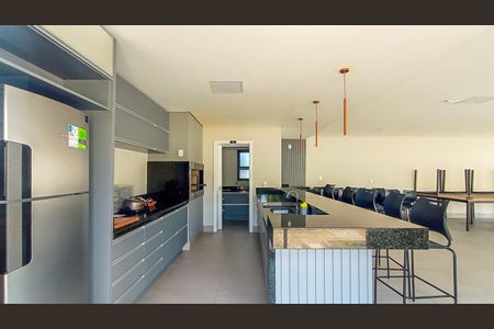 Apartamento para alugar com 44m², 2 quartos e 1 vaga Apartamento para alugar com 44m², 2 quartos e 1 vagaÁrea comum - Salão de festas