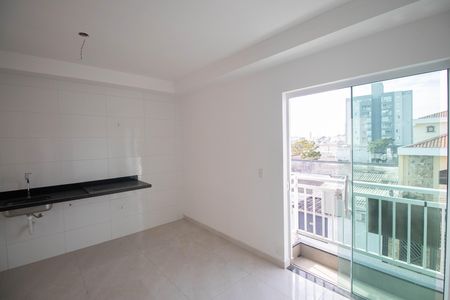 Sala / Cozinha  de apartamento para alugar com 2 quartos, 39m² em Vila Paiva, São Paulo