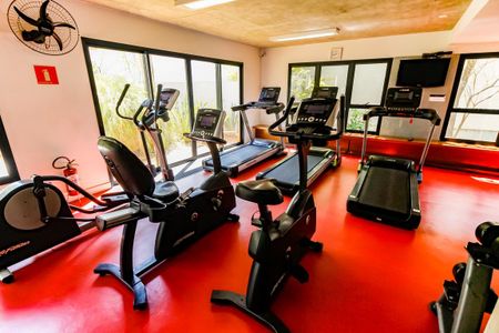 Apartamento para alugar com 140m², 1 quarto e 2 vagas Apartamento para alugar com 140m², 1 quarto e 2 vagasÁrea comum - Academia