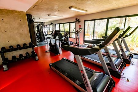 Apartamento para alugar com 140m², 1 quarto e 2 vagas Apartamento para alugar com 140m², 1 quarto e 2 vagasÁrea comum - Academia