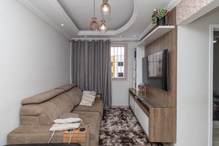 Sala de apartamento para alugar com 2 quartos, 47m² em São João de Deus (justinópolis), Ribeirão das Neves