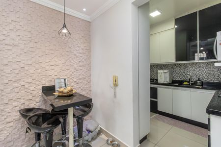 Sala de apartamento para alugar com 2 quartos, 47m² em São João de Deus (justinópolis), Ribeirão das Neves