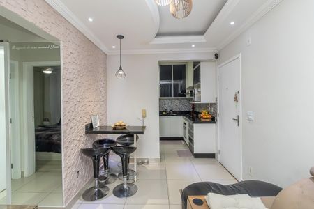 Sala de apartamento para alugar com 2 quartos, 47m² em São João de Deus (justinópolis), Ribeirão das Neves