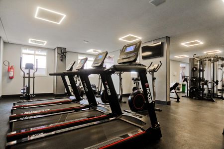 Apartamento à venda com 94m², 3 quartos e 2 vagas Apartamento à venda com 94m², 3 quartos e 2 vagasÁrea comum - Academia