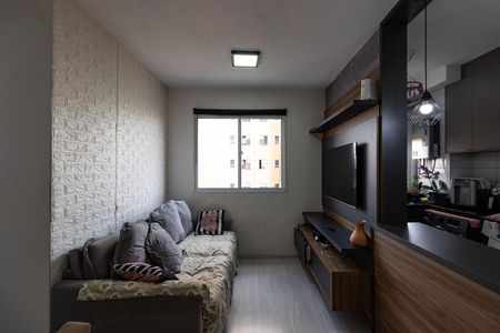 Sala de apartamento para alugar com 2 quartos, 40m² em Bom Retiro, São Paulo
