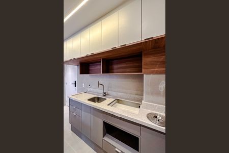 Apartamento à venda com 36m², 2 quartos e sem vaga Apartamento à venda com 36m², 2 quartos e sem vagaCozinha e Área de Serviço