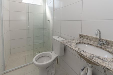 Banheiro Suite  de apartamento para alugar com 2 quartos, 58m² em Vila Yolanda Costa E Silva, Sumaré
