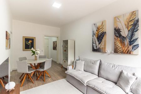 Sala de apartamento para alugar com 1 quarto, 50m² em República, São Paulo
